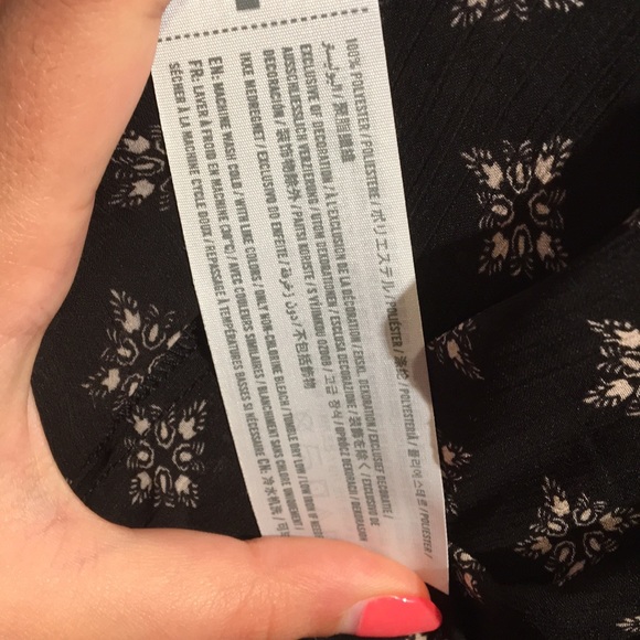 Hollister Long Sleeve Blouse (size:M) - Picture 4 of 4